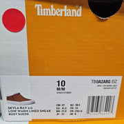 TIMBERLAND WOMEN'S 10 SKYLA BAY 2.0 LOW WARM LINED SNEAK RUST SUEDE NIB