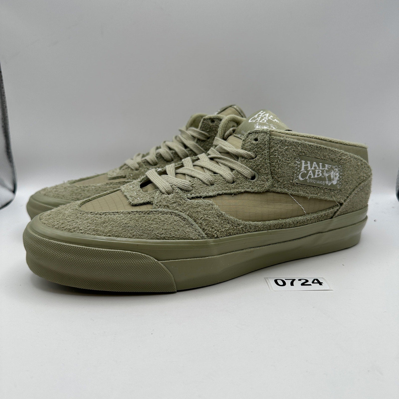 Vans Premium Half Cab 33 MEN'S 10.5 Hairy Suede Pack - Elm Tan