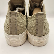 CONVERSE WOMEN'S 11 CHUCK TAYLOR ALLSTAR SAGE LIFT LOW PLATFORM TEXTURED A13524C