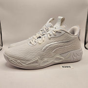 PUMA MEN'S 9.5 LAMELO BALL MB.04 LO ICE WHITE BASKETBALL SHOES 311319-01