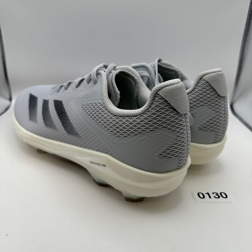 ADIDAS Adizero Electric Mens 14 Baseball Cleats Gray/Black IF3267