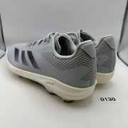 ADIDAS Adizero Electric Mens 14 Baseball Cleats Gray/Black IF3267