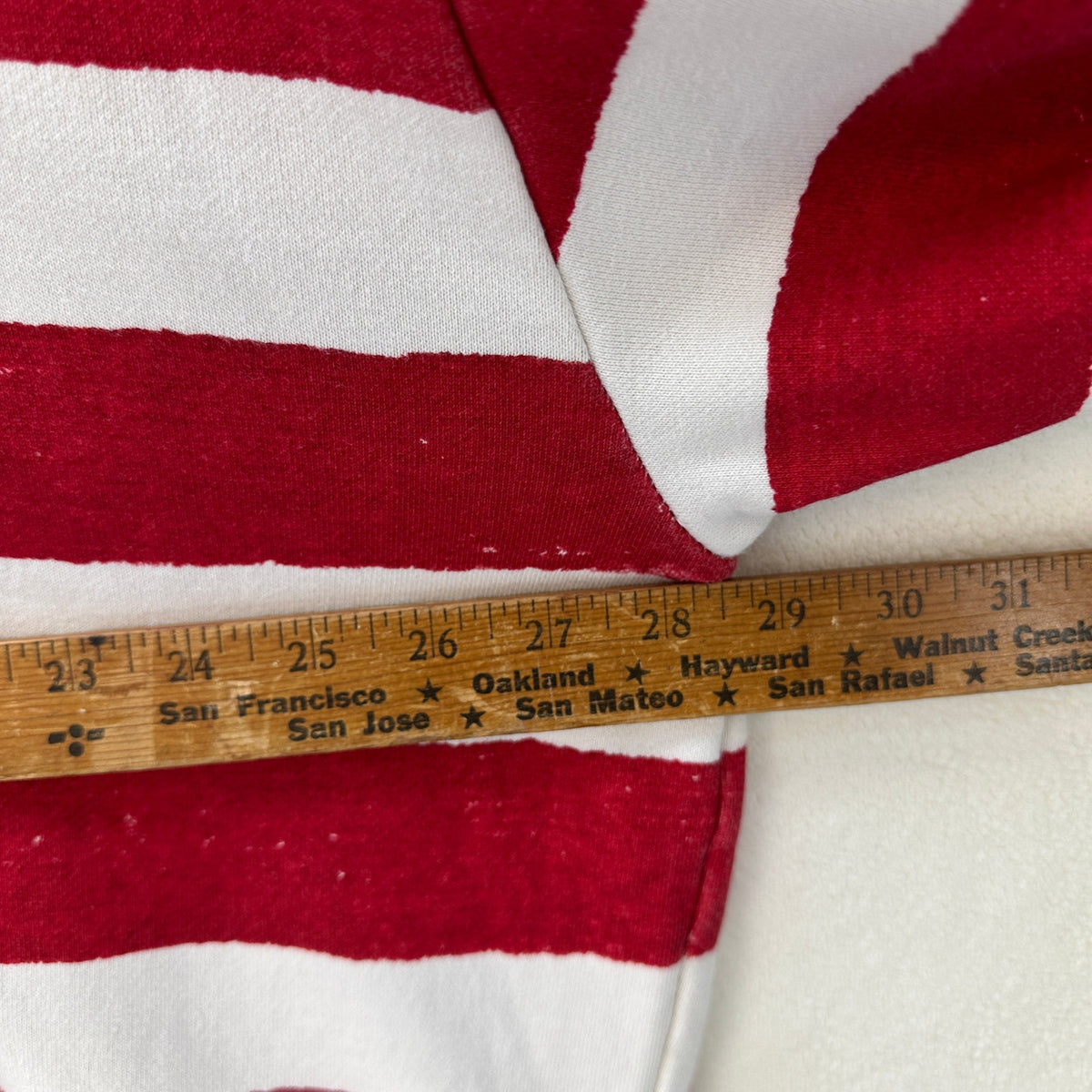 GAP x BALMAIN American Flag Hoodie Terry Cloth Size XL