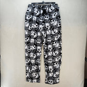 THE NIGHTMARE BEFORE CHRISTMAS MEDIUM BLACK WHITE PLAID PAJAMA PANTS NWOT