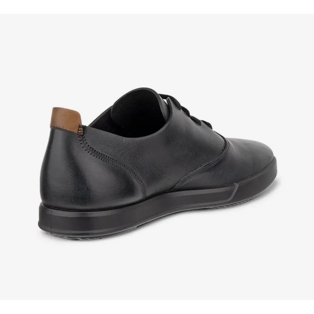 ECCO MEN'S 46 TRAVEL DERBY BLACK OXFORD 55110402001 NIB