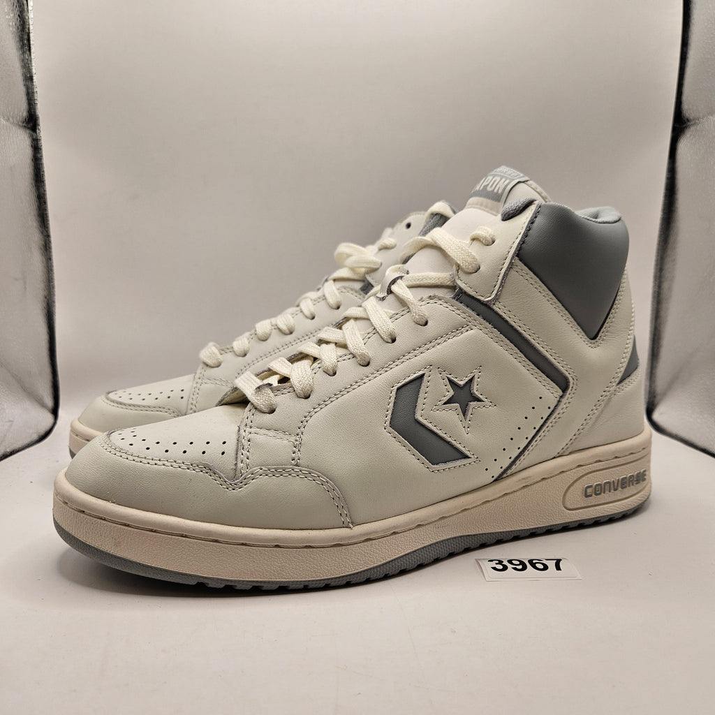 CONVERSE MEN'S 11.5 WEAPON HIGH OLD MONEY PACK ASH STONE A04397C NWOB