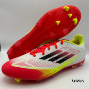 ADIDAS Men's 12 F50 League FG/MG Men's Soccer Cleats White IE1289