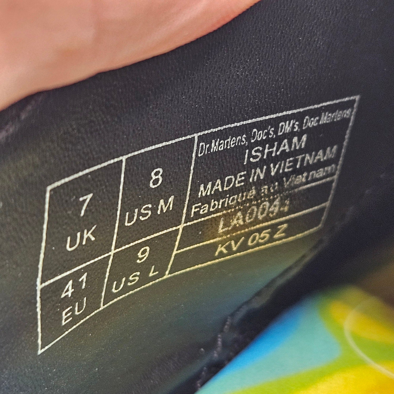 DR MARTENS MEN'S 8 ISHAM GENIX NAPPA RECLAIMED THERMAL MAP SLINGBACK MULE NWOB