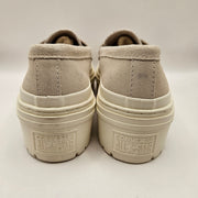 CONVERSE WOMEN'S 8 ALL STAR LUGGED HEEL LOAFER PLATFORM SUEDE TASSEL A15553C
