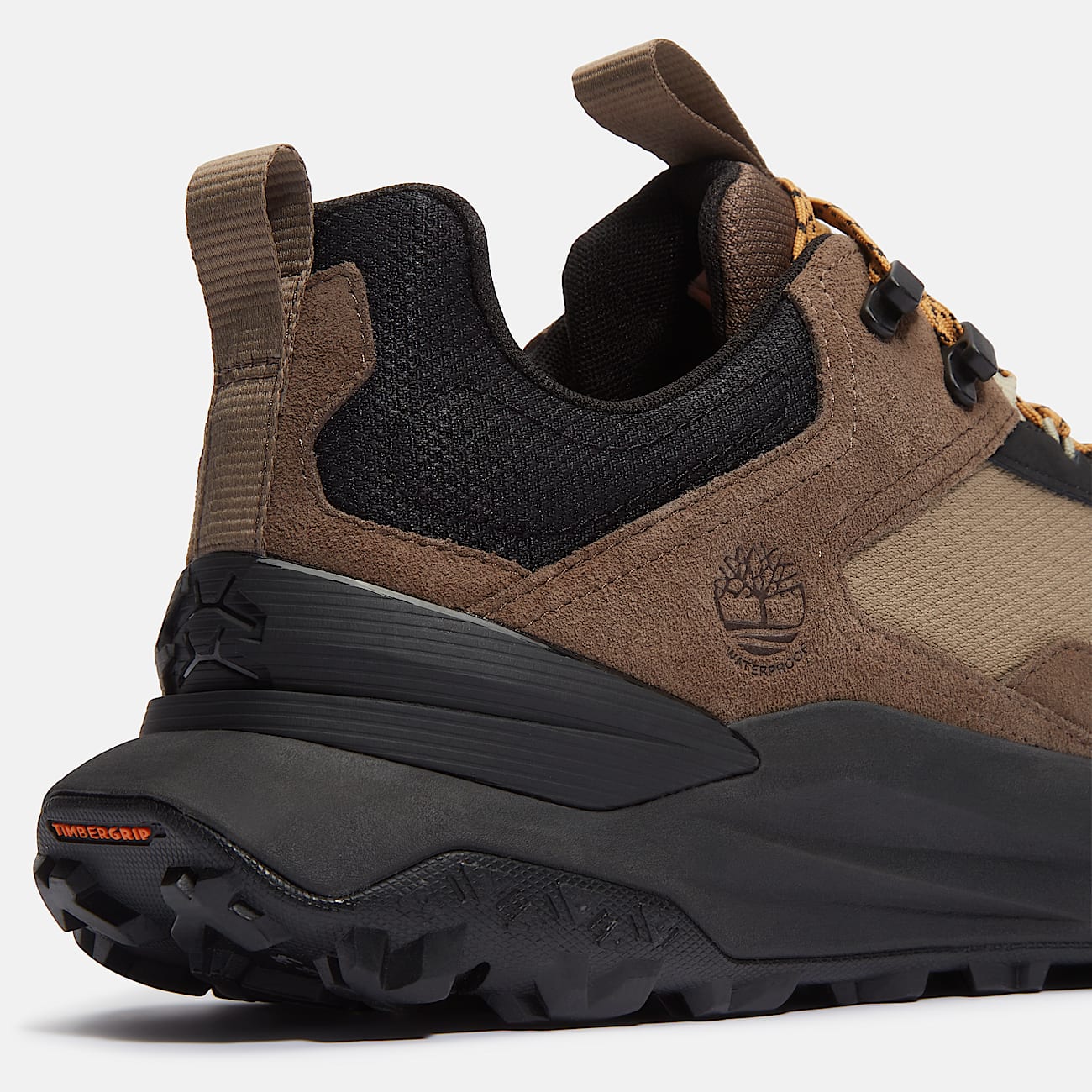 TIMBERLAND MEN'S 13 MOTION ACCESS LOW LACE UP WP SNEAKER MD BEIGE MESH BROWN NIB