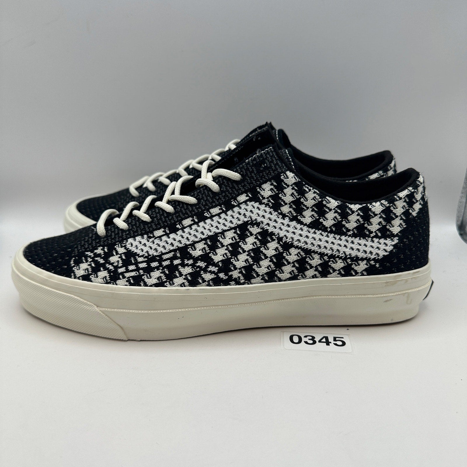 VANS Men's 10 Old Skool 36 Knit Black/White EK Pewter