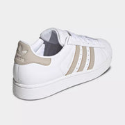 ADIDAS ORIGINALS WOMEN'S 11 SUPERSTAR II WHITE WONDER BEIGE ALUMINA JH7059 NIB
