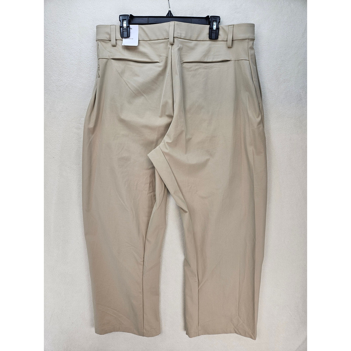 NIKE MEN 36X30 KHAKI BEIGE DRI FIT TRANING PANTS STRETCH ATHLETIC NWT HV0377-253