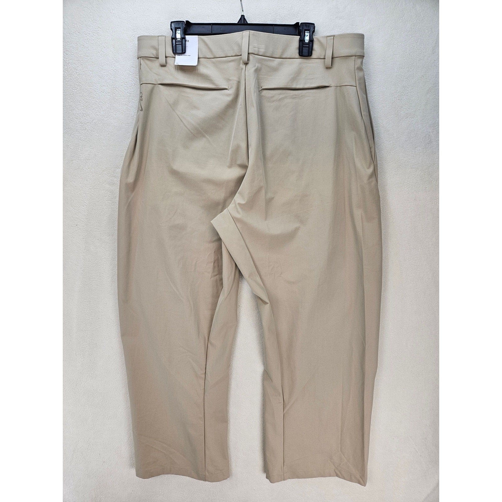 NIKE MEN 36X30 KHAKI BEIGE DRI FIT TRANING PANTS STRETCH ATHLETIC NWT HV0377-253