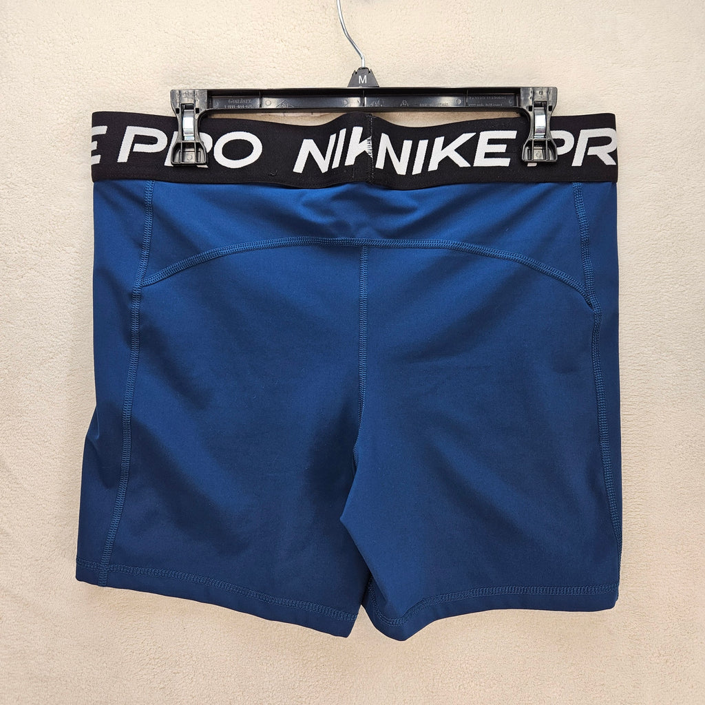 NIKE PRO MEN'S M COMPRESSION SHORTS DRI FIT BLUE NWOT