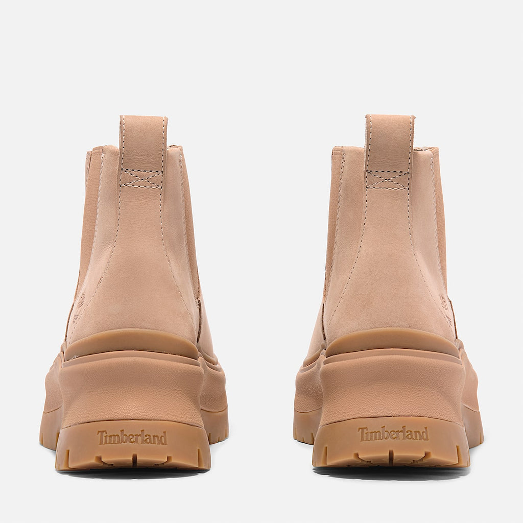 TIMBERLAND WOMEN'S 9.5 ROXIE LANE MID CHELSEA BOOT LT BEIGE NUBUCK NIB