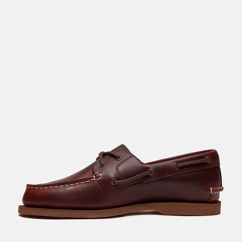TIMBERLAND WOMEN'S 6 CLASSIC BOAT SHOE BURGUNDY FULL GRAIN TB0A2Q9XEIW NIB