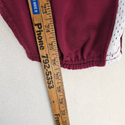 NIKE MEN'S XXL VAPOR PRO FOOTBALL PANTS MAROON WHITE CI3771-670 NWT