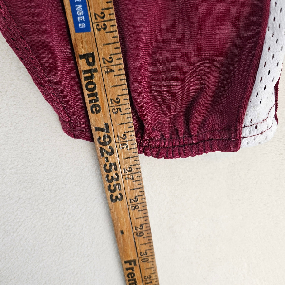 NIKE MEN'S XXL VAPOR PRO FOOTBALL PANTS MAROON WHITE CI3771-670 NWT