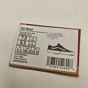 VANS M7/W8.5 OLD SKOOL PIG SUEDE AFTER DARK SKATE SNEAKER SHOES NWOB