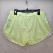 UNDER ARMOUR WOMEN'S XL NEON YELLOW PLAY UP SHORTS 3.0 1344552 NWT