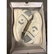 CONVERSE WEAPON MEN 12 MID VTG WHT ASH GREY OLD MONEY LARRY BIRD NWOB A04397C