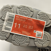 NIKE MEN'S 11 REAX 8 TR COOL GREY PLATINUM NWOB 621716-010