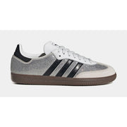ADIDAS ORIGINALS WOMEN'S 10.5 SAMBA OG CRYSTAL WHITE RHINESTONES LOW TOP SNEAKER