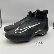 NIKE Men's 9.5 Alpha Menace ELITE 3 Football Cleats Black DM1792-004