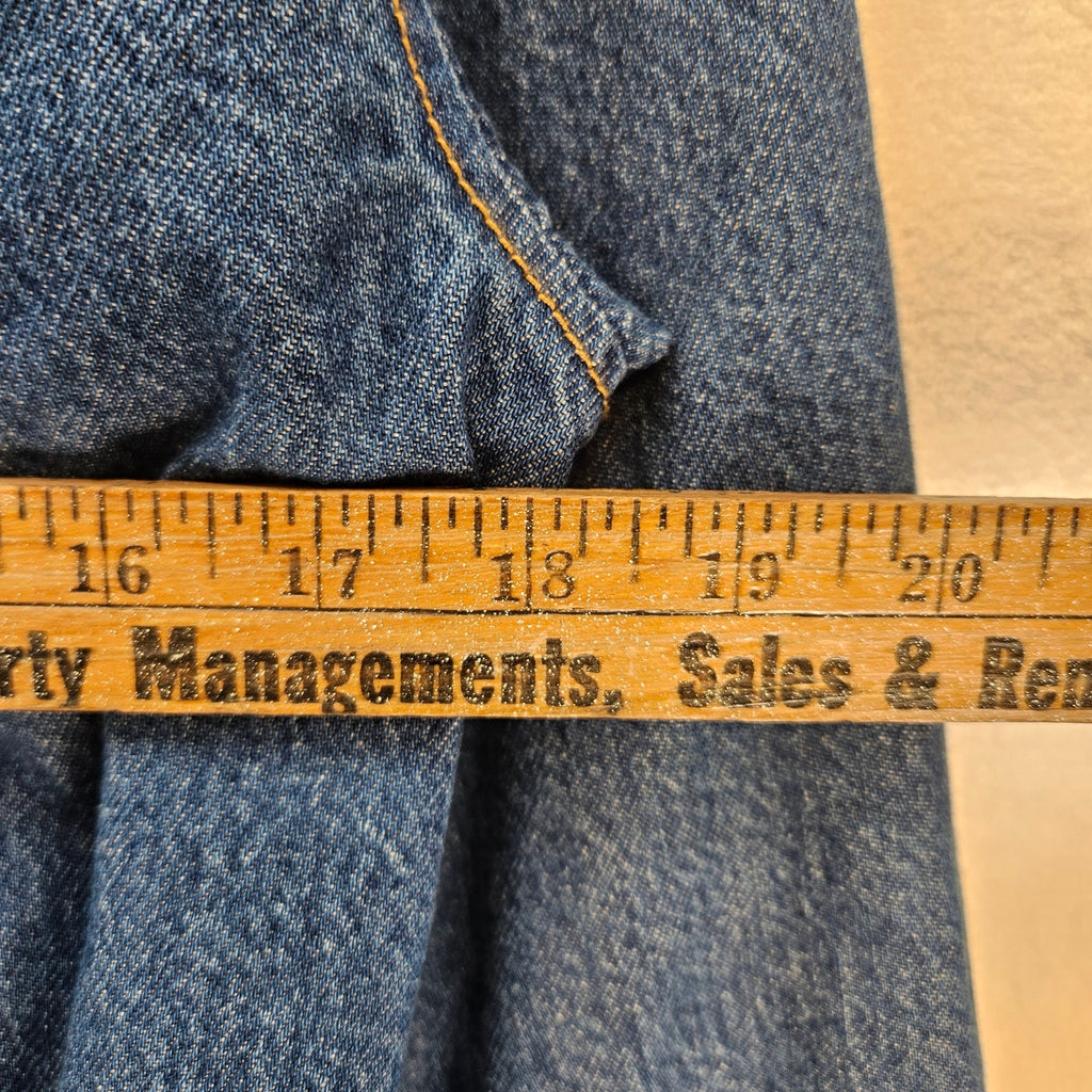 LEVIS WOMEN'S SMALL SPADE TRENCH COAT DARK WASH A89760001 NWT