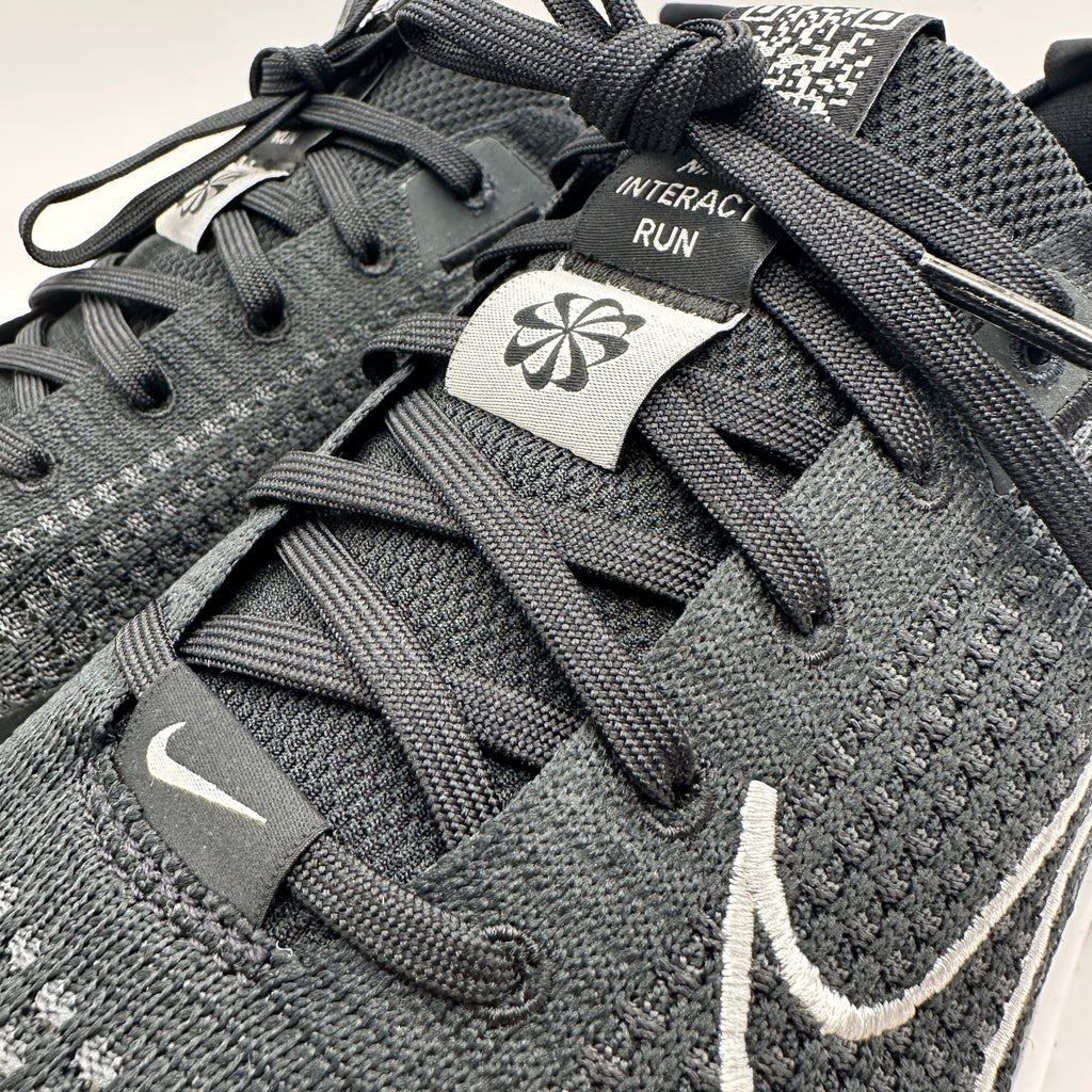 NIKE Women's 12 Interact Run Black/White Running Sneaker fd2292-003