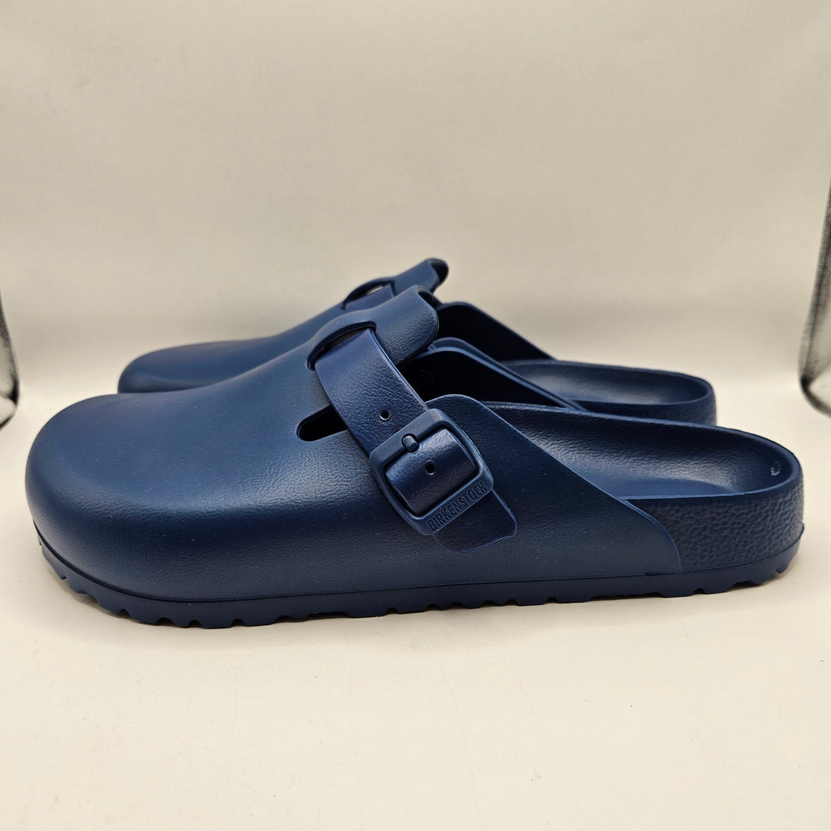 BIRKENDSTOCK MEN'S 10 EVA NAVY BLUE BOSTON ESSENTIALS NWOB