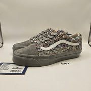 VANS WOMEN'S 7 OLD SKOOL LOW TOP SNEAKER TWEED FROST GRAY LX NWOB