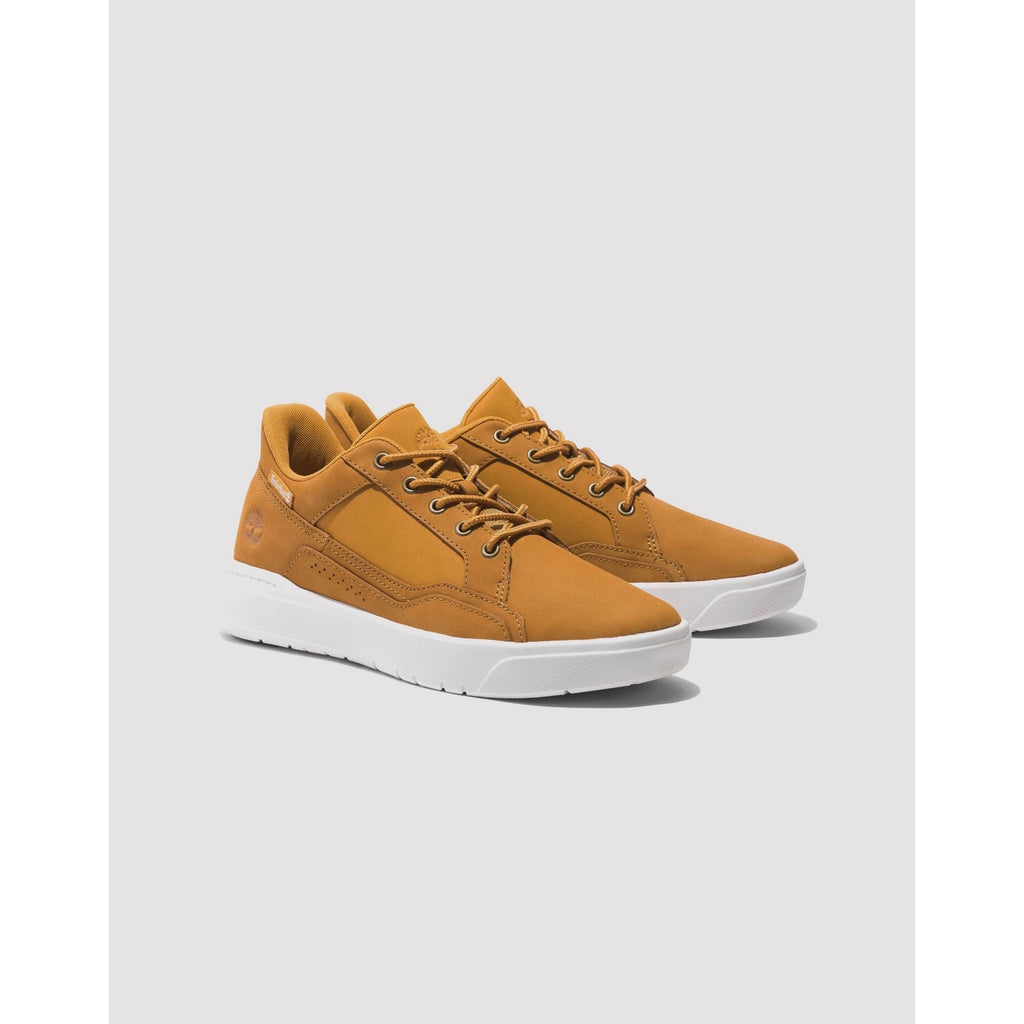 TIMBERLAND MEN'S 7 ALLSTON LOW LACE UP SNEAKER WHEAT NUBUCK NIB