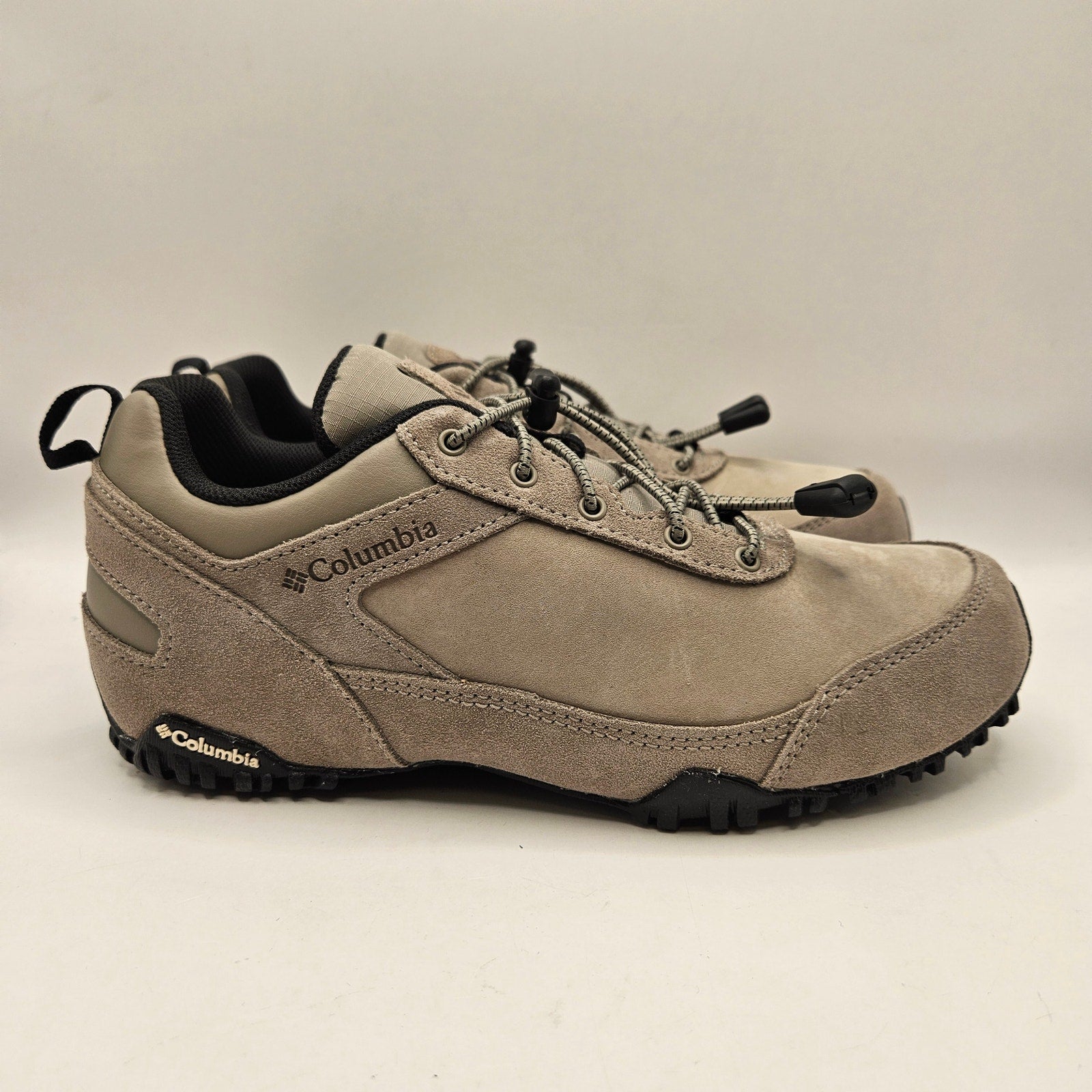 COLUMBIA WOMEN'S 7.5 TERRACE SLOPE LEATHER KETTLE SEASALT LO TOP HIKING SHOE NIB