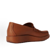 ECCO AT. KOLLEKTIVE MEN'S 46 BROWN LEATHER JOKE LOAFER NIB 39055491252