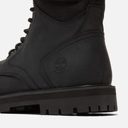 TIMBERLAND MEN'S 9.5 BRITTON ROAD MID LACE UP WATERPROOF FULL GRAIN BOOT BLK NIB