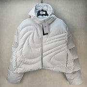 NIKE WOMEN'S LARGE SWOOSH SERIES OVERSIZED DOWN PUFFER HOODED JACKET IB2005-121