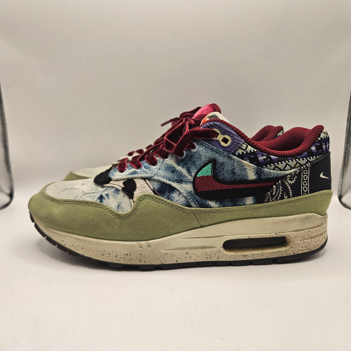 NIKE MEN'S 9.5 AIR MAX 1 SP X CONCEPTS MELLOW 2022 LOW TOP SNEAKER DN1803-300