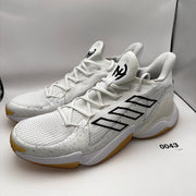 Adidas Mahome 1 Impact FL White Gum Basketball Shoes Size 14