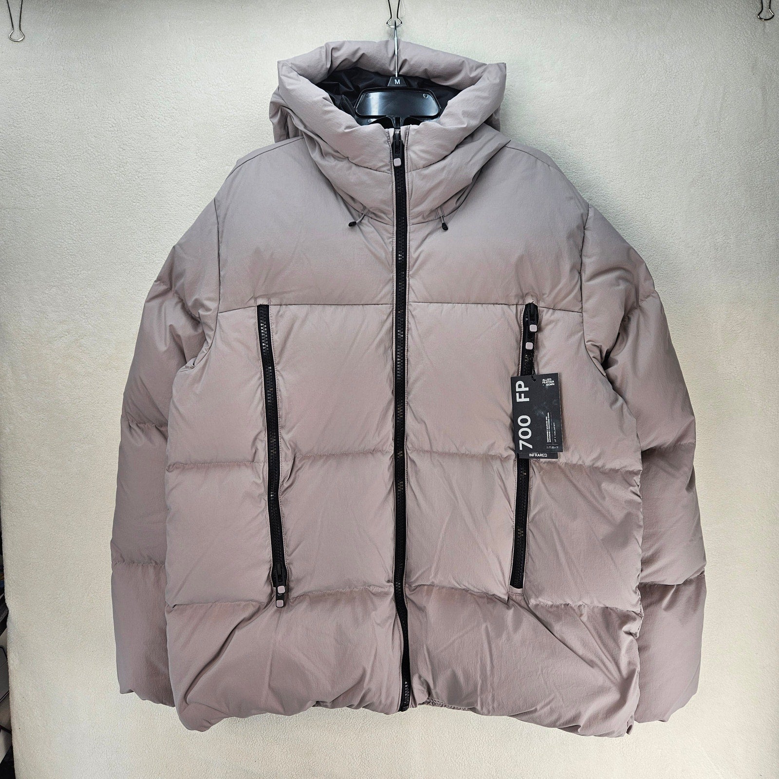 UNDER ARMOUR MEN'S XL LIMITLESS 700 FILL DOWN JACKET HOODED NWT PINK