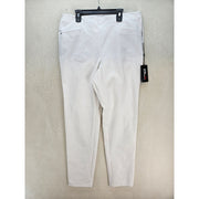 RLX RALPH LAUREN GOLF PANTS WOMEN'S 12 WHITE STRETCH MSRP $168 NWT