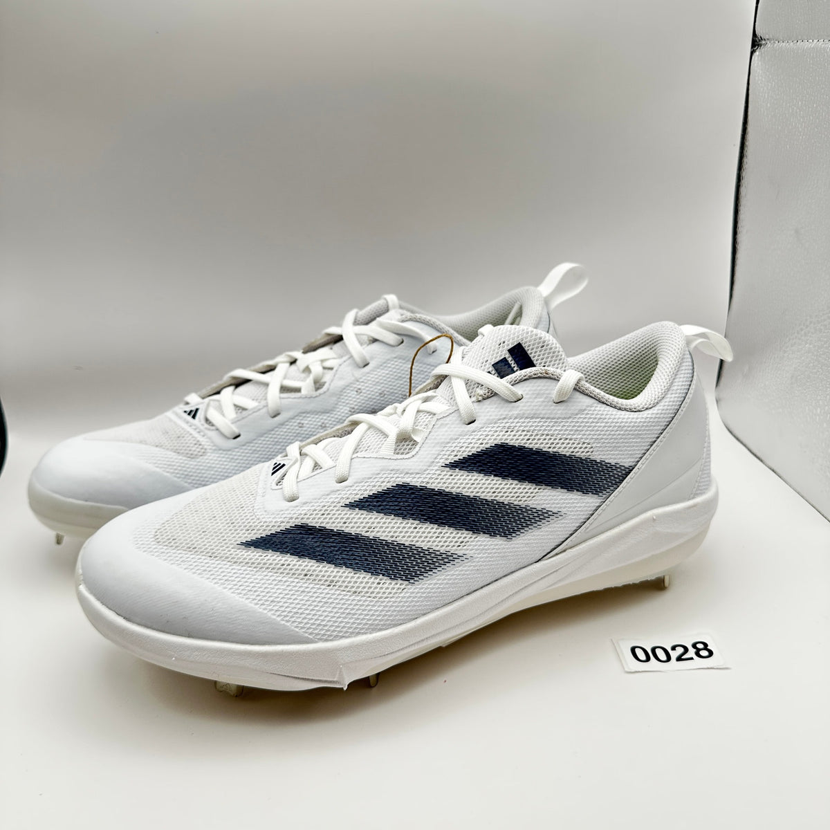 Adidas Womens Size 11 Softball Shoes Adizero Instinct IH3468 White/Blue