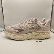 HOKA ONE ONE MEN'S SIZE 12 CLIFTON LS RUNNING SHOES COSMIC PEARL GALAXY NWOB