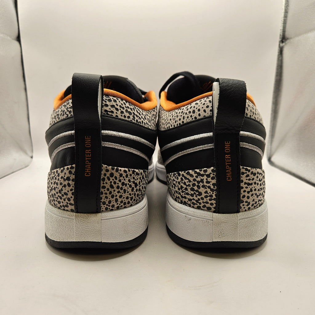 NIKE MEN'S 18 BOOK 1 BLACK WHITE AIR SAFARI RETRO BASKETBALL HV2096-001 NWOB