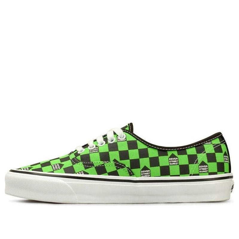 VANS X DOVER STREET MARKET M5 W6.5 AUTHENTIC NEON GREEN BLACK NIB