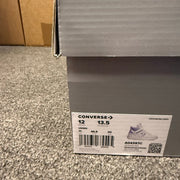 CONVERSE WEAPON MEN'S 12 MID VTG WHITE ASH GREY OLD MONEY LARRY BIRD NIB A04397C