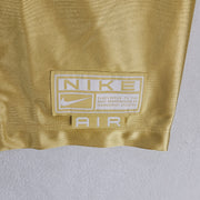 NIKE WOMEN'S SMALL AIR FOOTBALL JERSEY DRESS GOLDEN WHITE FN2253-700 NWT