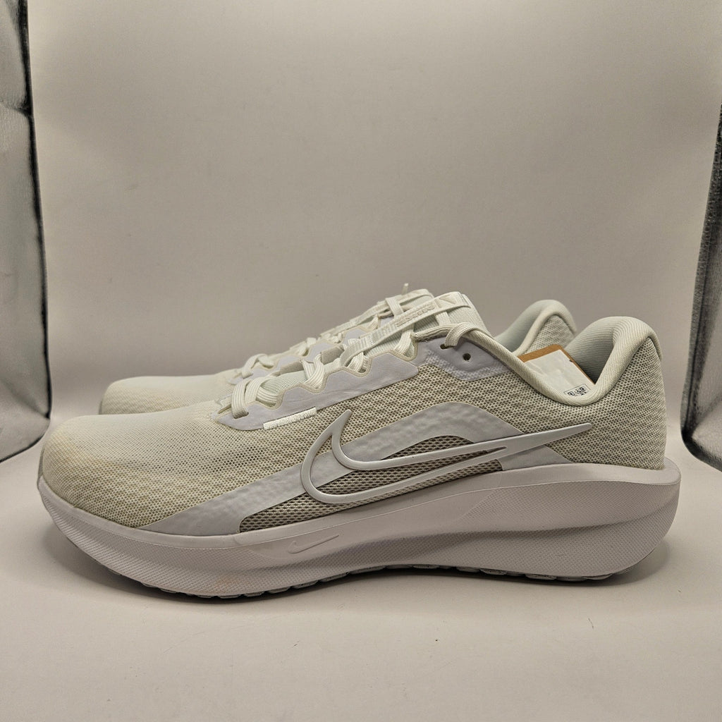 NIKE MEN'S 11 DOWNSHIFTER 13 WHITE WOLF GREY FD6454-100 NWOB