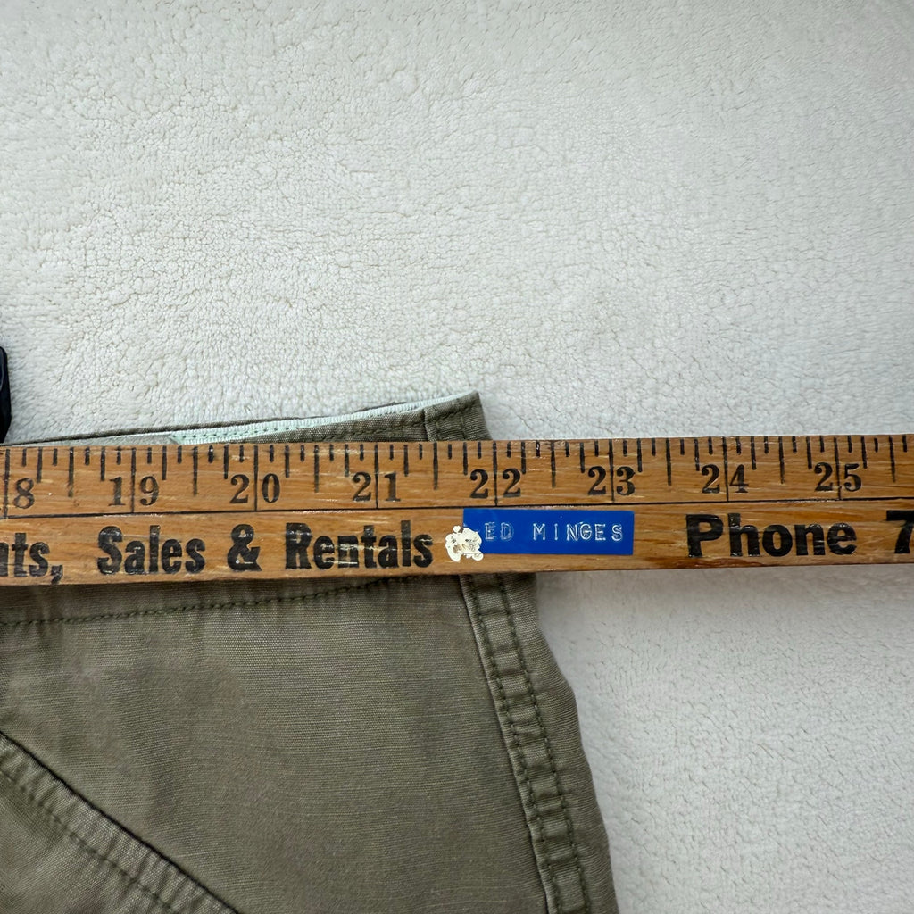 POLO RALPH LAUREN SIZE 42 UTILITY SURPLUS CHINO CARGO SHORTS OLIVE